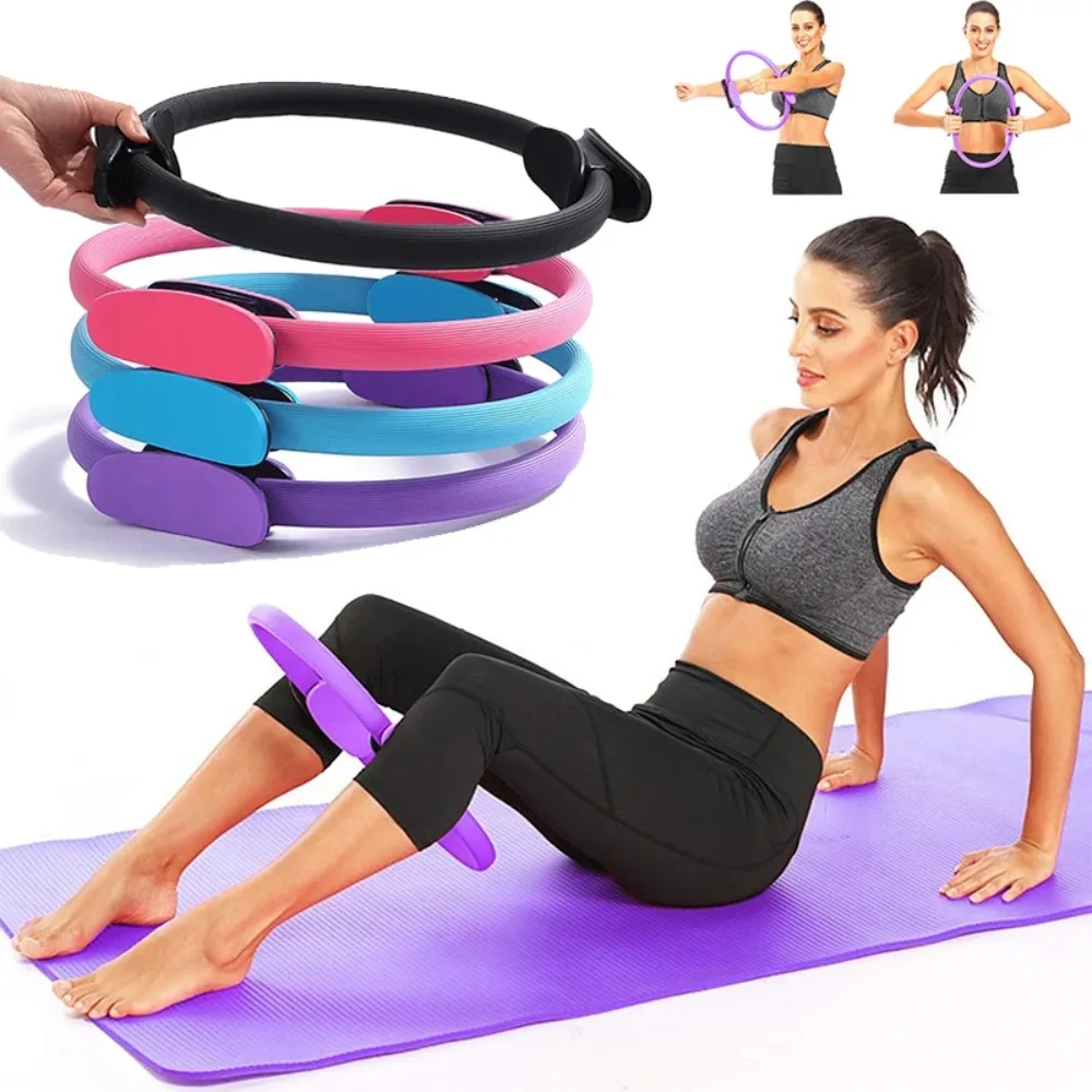 Yoga Fitness Ring - 1Pcs Yoga Pilates Ring Non-slip Sports