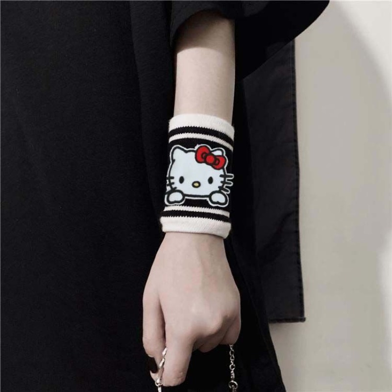 Yoga Fitness First - Hello Kitty wristband sweat-absorbent wrist protection