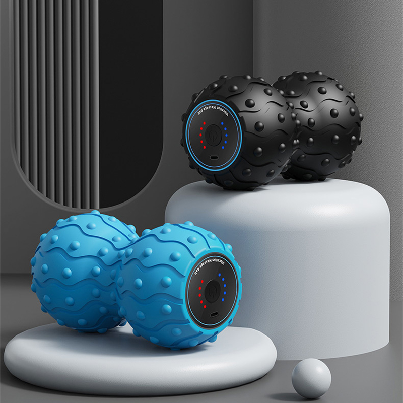 Yoga Fitness Ball - Rechargeable 5 Gears Vibrating Massage Ball
