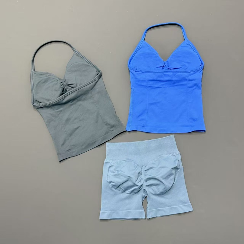 2 Piece Gym Set Women Seamless - Yoga Fitness Outfit ulasan dan harga