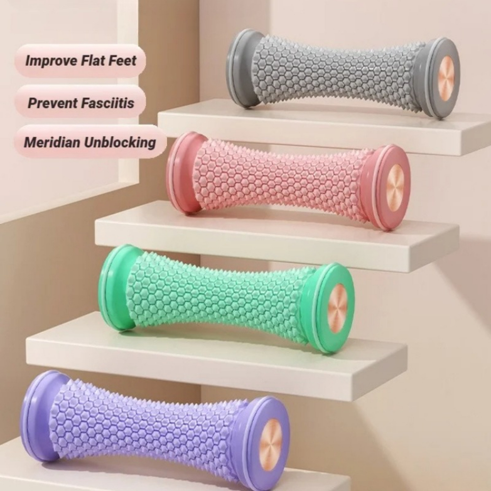 Foot Leg Roller Massager Yoga  - Yoga Fitness Wheel ulasan dan harga