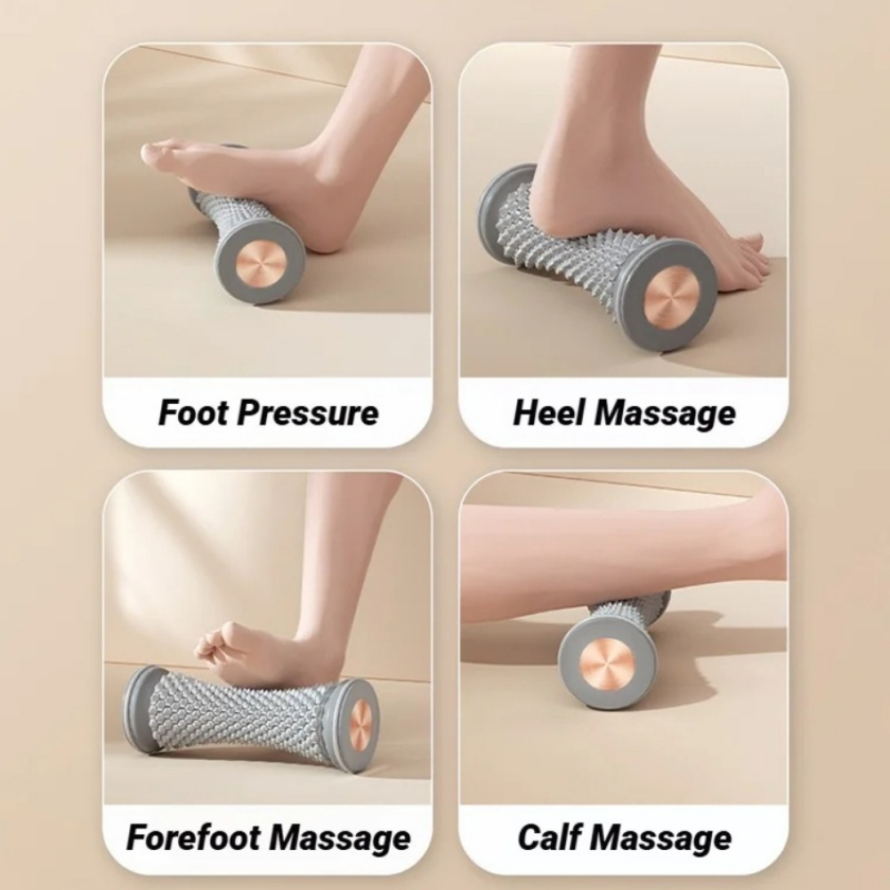 Foot Leg Roller Massager Yoga  - Yoga Fitness Wheel ulasan dan harga