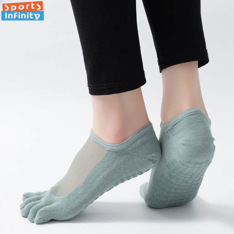 Spring Summer Mesh Five Finger - Yoga Fitness Pilates ulasan dan harga