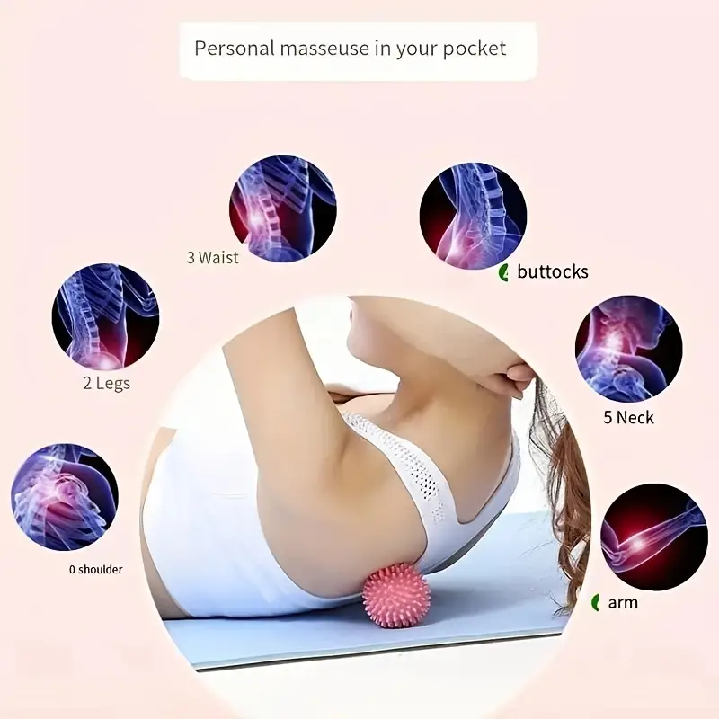 2026 New Hedgehog Massage Ball - Yoga Fitness Ball ulasan dan harga