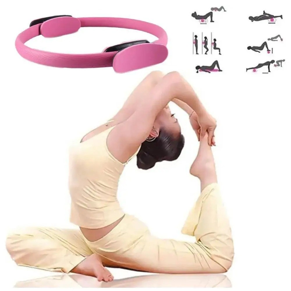 Exercise Yoga Pilates Ring Mul - Yoga Fitness Ring ulasan dan harga