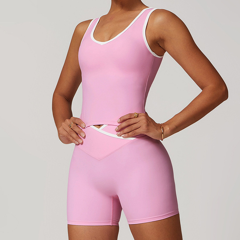 Tight Fitting Sleeveless Cross - Yoga Fitness Outfit ulasan dan harga