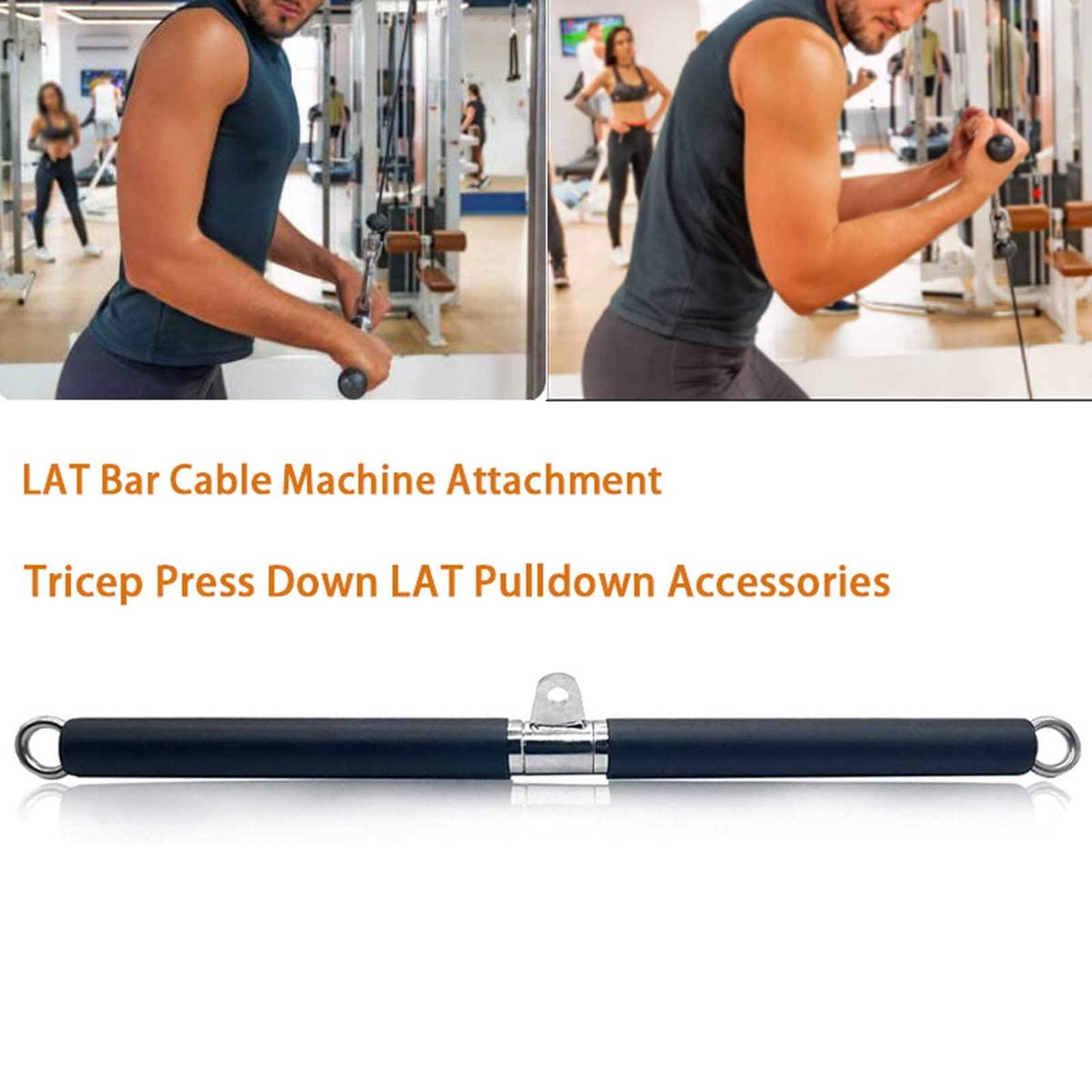 LAT Pulldown Bar Detachable Er - Lat Pulldown Bar ulasan dan harga