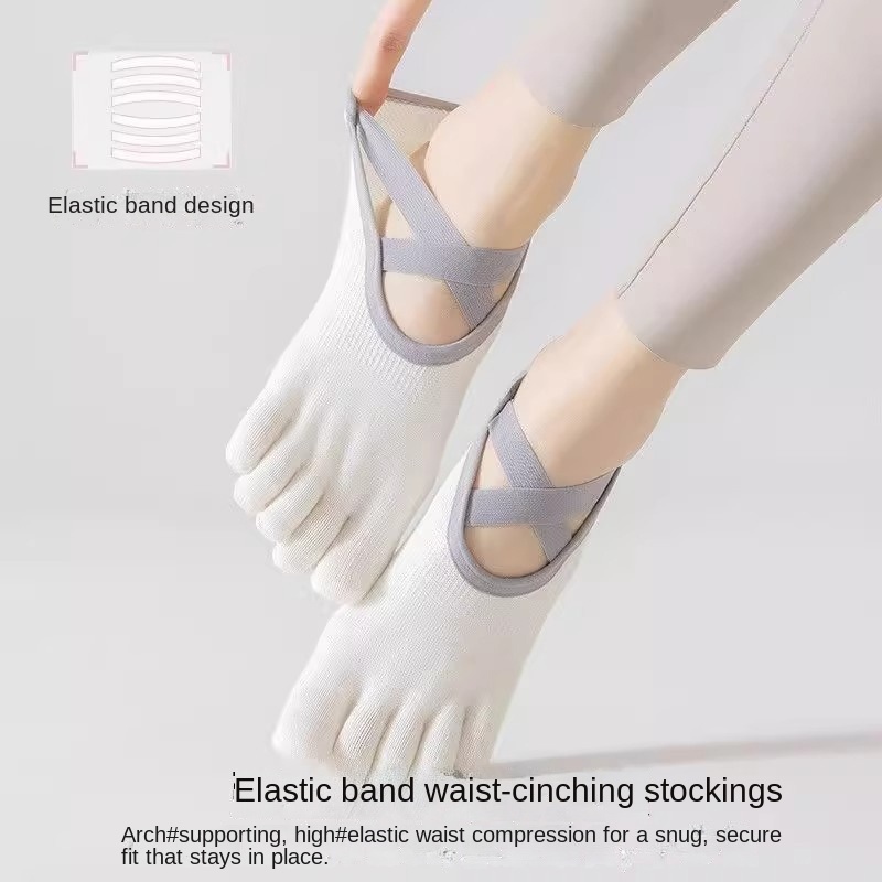 Women Non-Slip Five-Toe Yoga S - Yoga Fitness Pilates ulasan dan harga