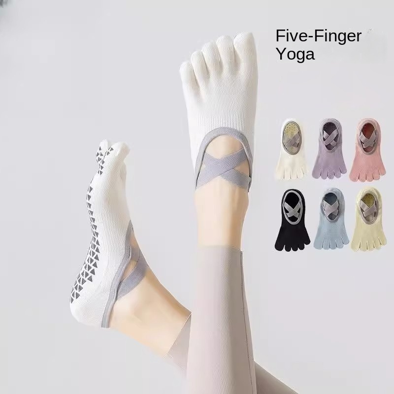 Women Non-Slip Five-Toe Yoga S - Yoga Fitness Pilates ulasan dan harga