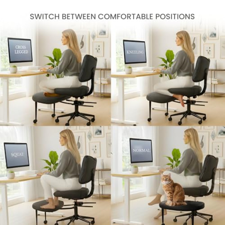 Cross Legged Office Chair Medi - Yoga & Fitness With Faye The Well Being Studio Abbots Langley ulasan dan harga