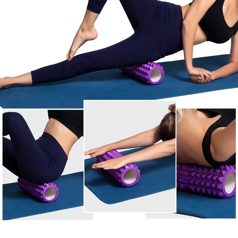 Mini Hollow EVA Foam Roller Sp - Yoga Fitness Wheel ulasan dan harga