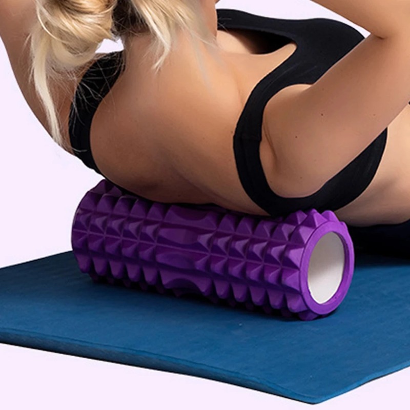 Mini Hollow EVA Foam Roller Sp - Yoga Fitness Wheel ulasan dan harga