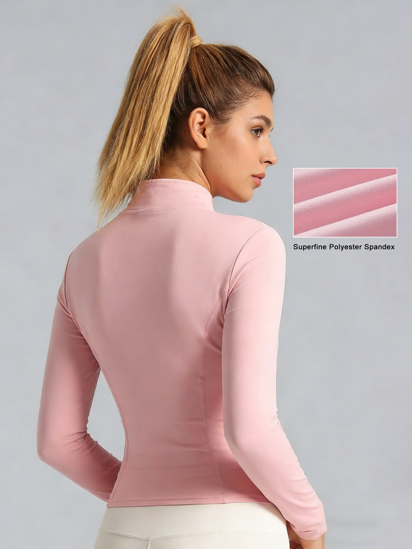 New Women Light pink Yoga Coat - Yoga & Fitness With Faye The Well Being Studio Abbots Langley ulasan dan harga