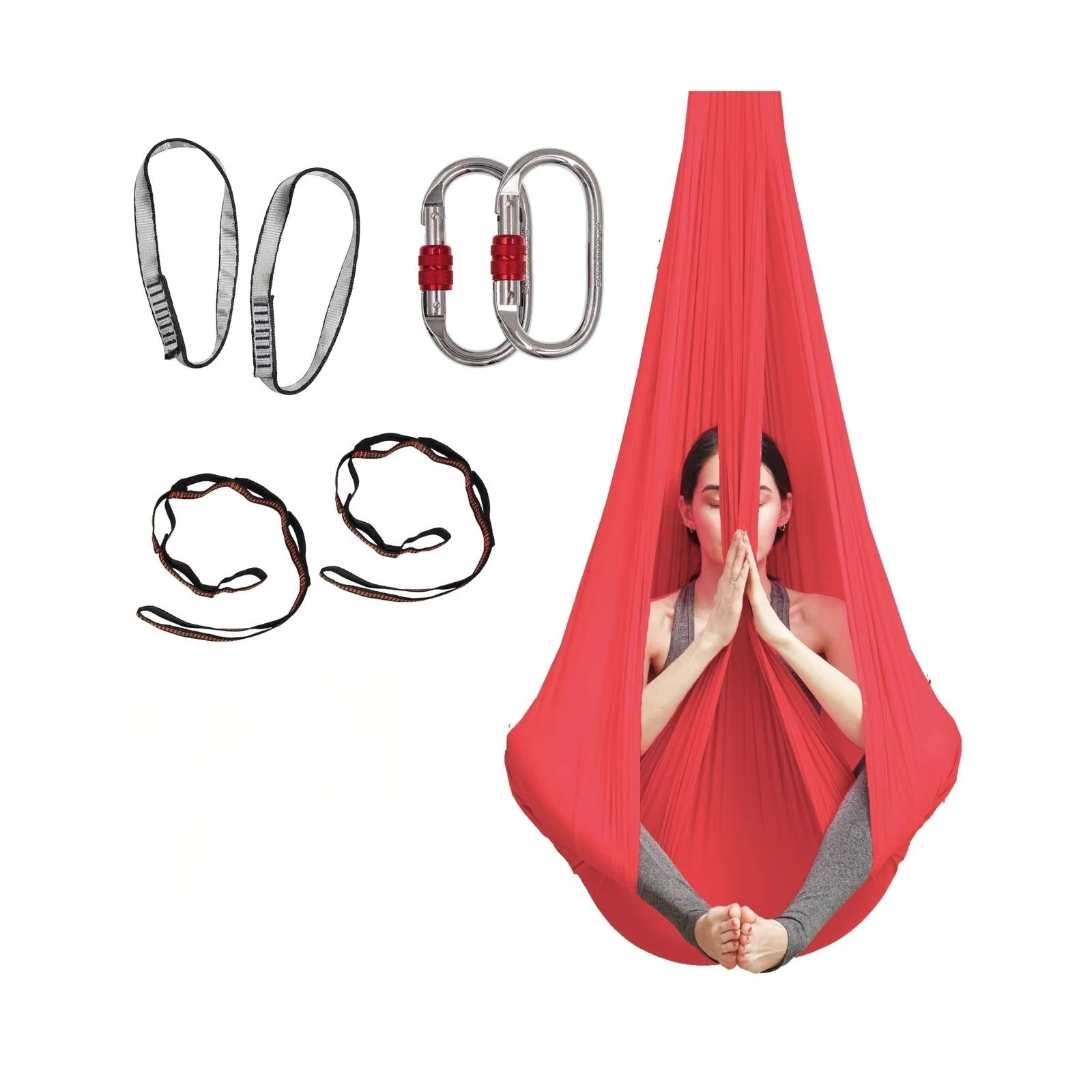 Active Silk Aerial Yoga Swing  - Yoga Fitness Kit ulasan dan harga