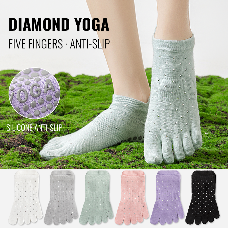 MiiOW Non-Slip Grip Pilates So - Yoga Fitness Pilates ulasan dan harga