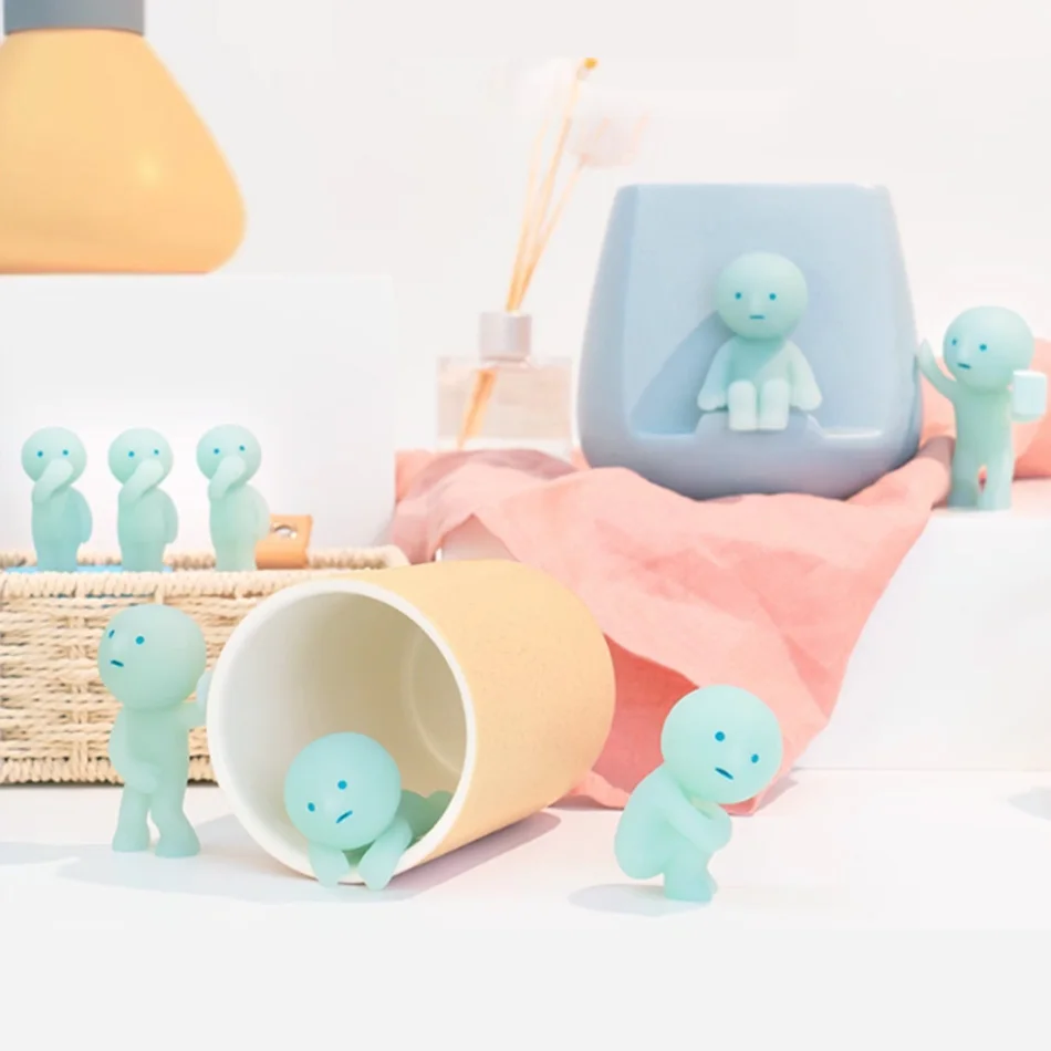 Glow In The Dark Mini Figure S - Yoga Fitness First ulasan dan harga