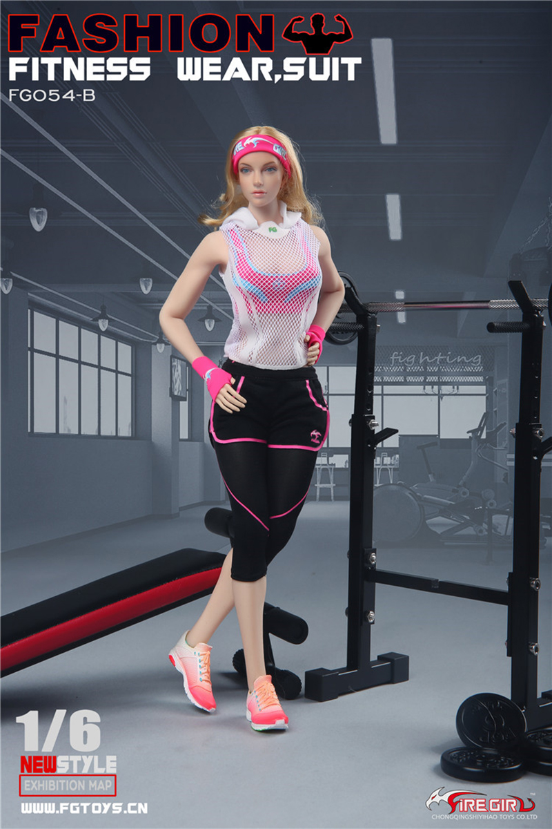 Fire Girl Toys FG054 1/6 Scale - Yoga Fitness First ulasan dan harga
