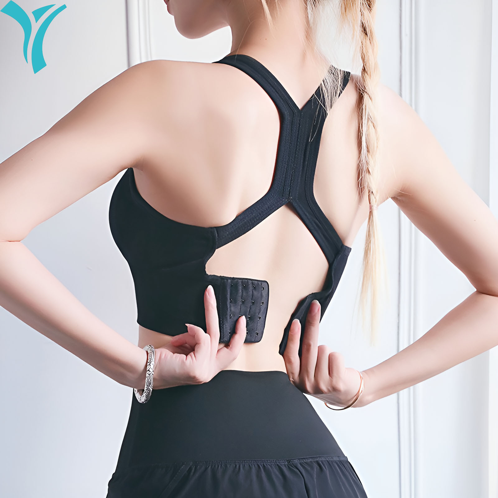 ZHUOHUA Sports Bra for Women,C - Yoga Fitness Ring ulasan dan harga