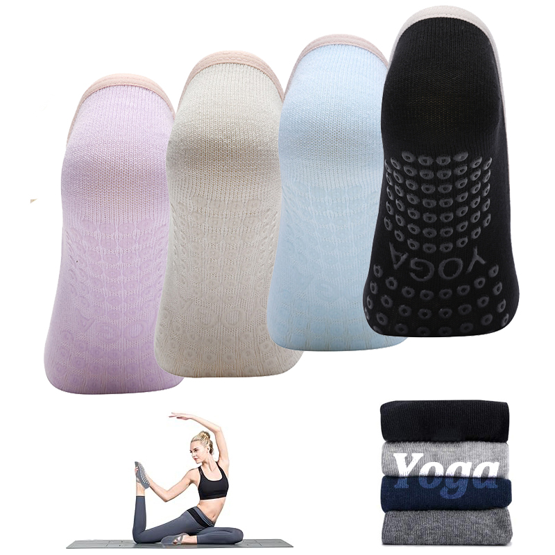 Ladies Non-Slip Pilates Socks  - Yoga Fitness Pilates ulasan dan harga