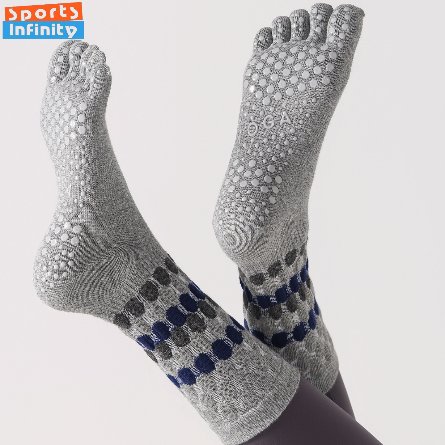 Fashion Five Finger Yoga Socks - Yoga Fitness Pilates ulasan dan harga