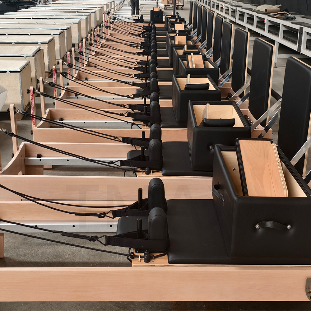 DZ132 Beech Wood Pilates Refor - Yoga Fitness Pilates ulasan dan harga
