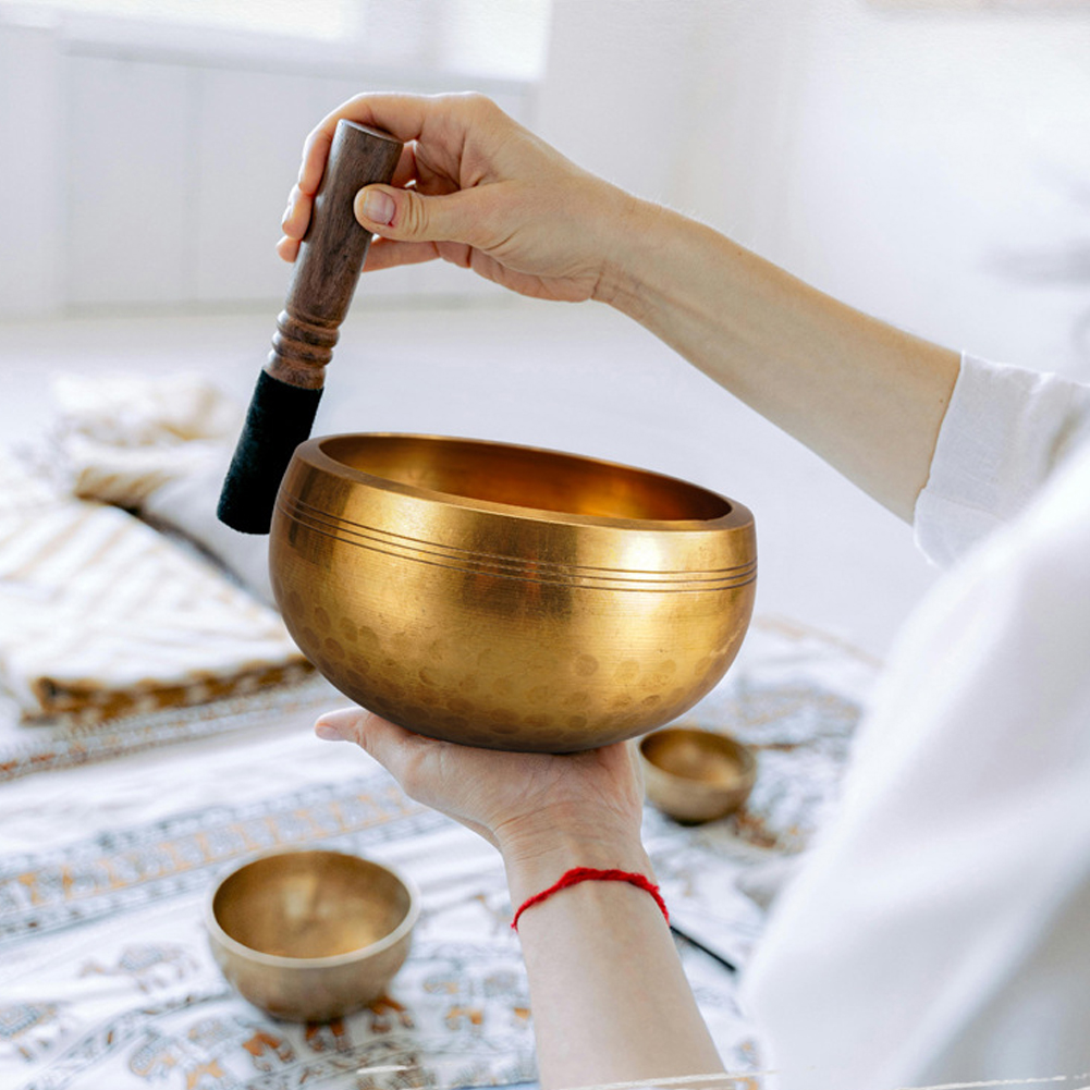 Tibetan Singing Bowl Set Uniqu - Yoga Fitness Outfit ulasan dan harga