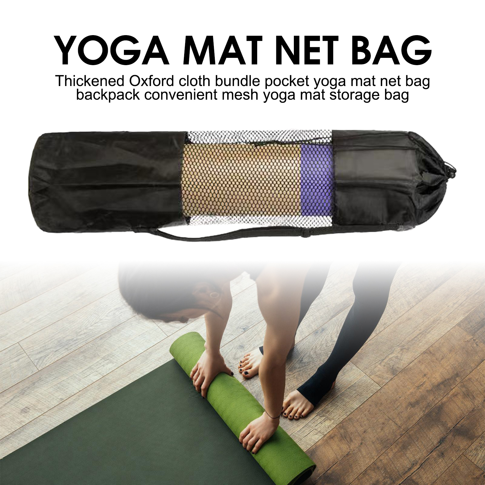 Yoga Mat Bag with Mesh Window  - Yoga Fitness Pilates ulasan dan harga