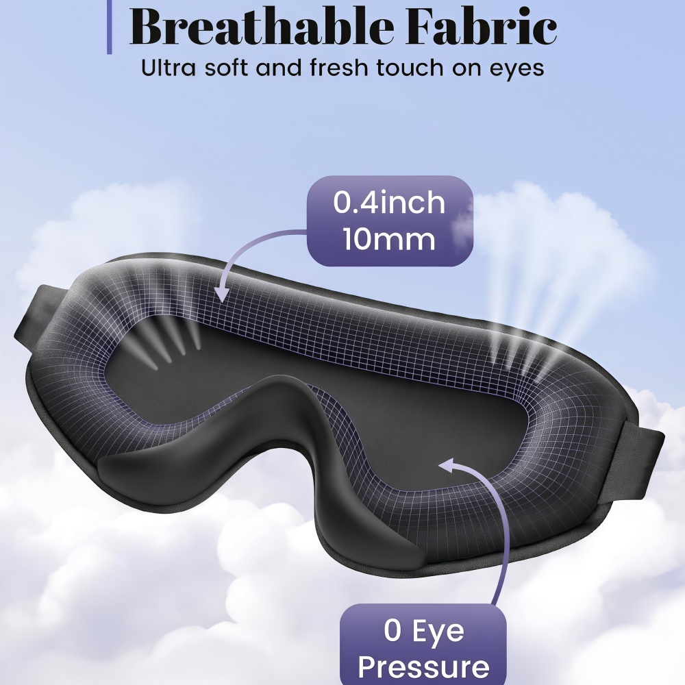 3D Deep Contoured Eye Cover wi - Yoga Blocks ulasan dan harga
