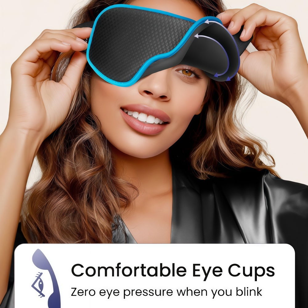 3D Deep Contoured Eye Cover wi - Yoga Blocks ulasan dan harga