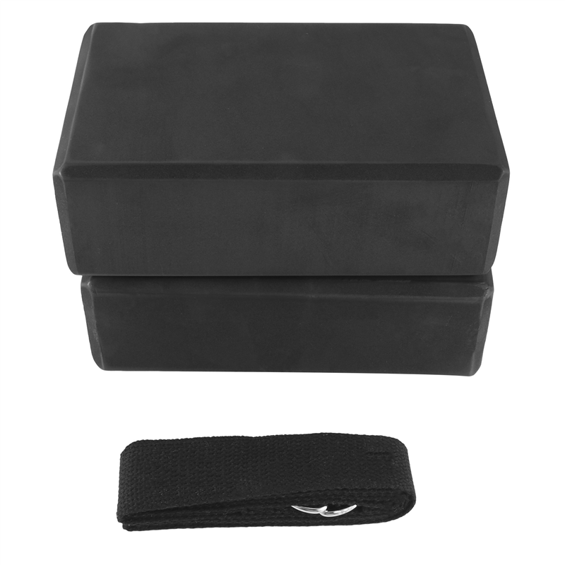 B72A 2Pcs Yoga Block And Yoga  - Yoga Blocks ulasan dan harga