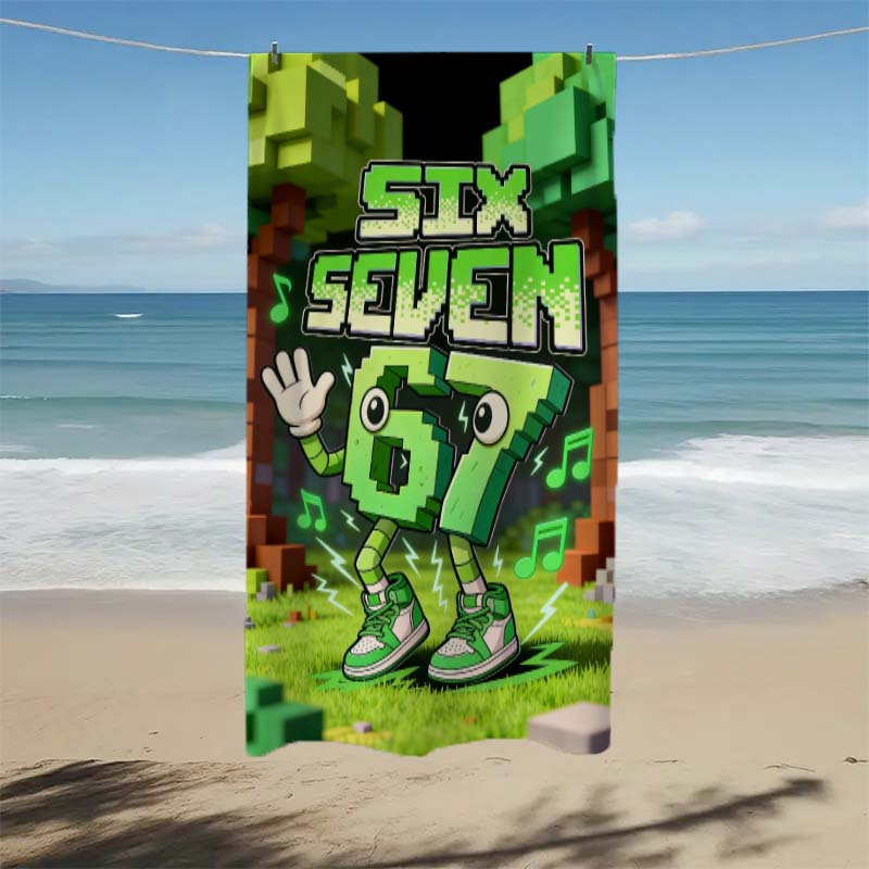 Green Group Figure Print Beach - Yoga Fitness Group ulasan dan harga