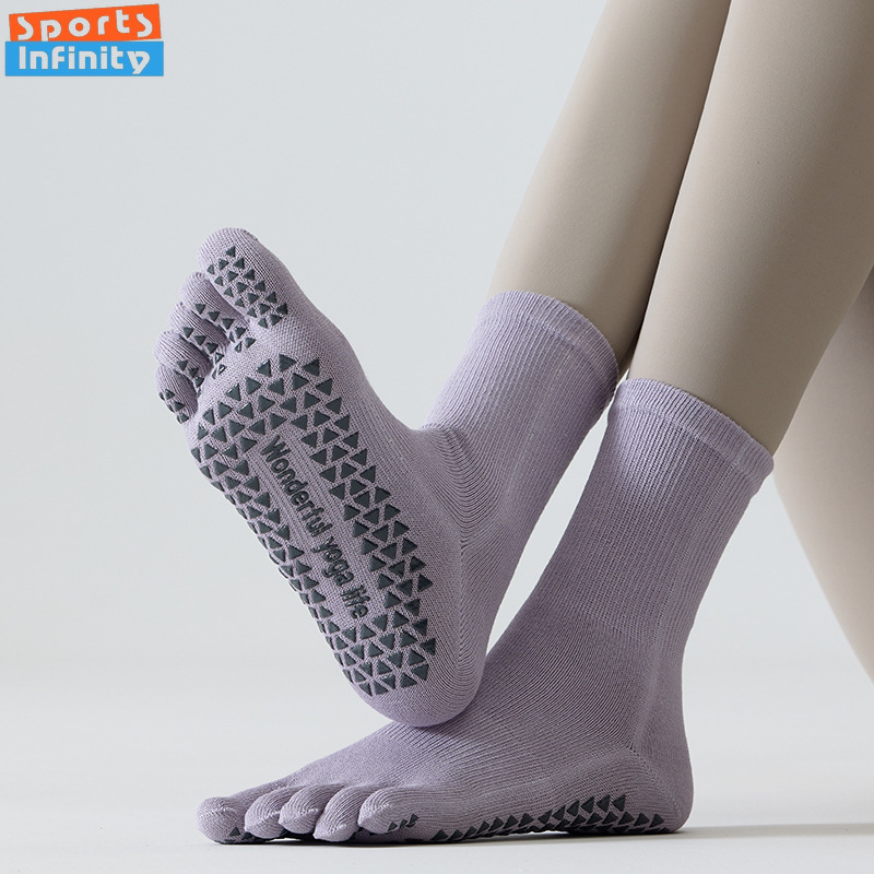 Fashion Five Finger Split Toe  - Yoga Fitness Pilates ulasan dan harga