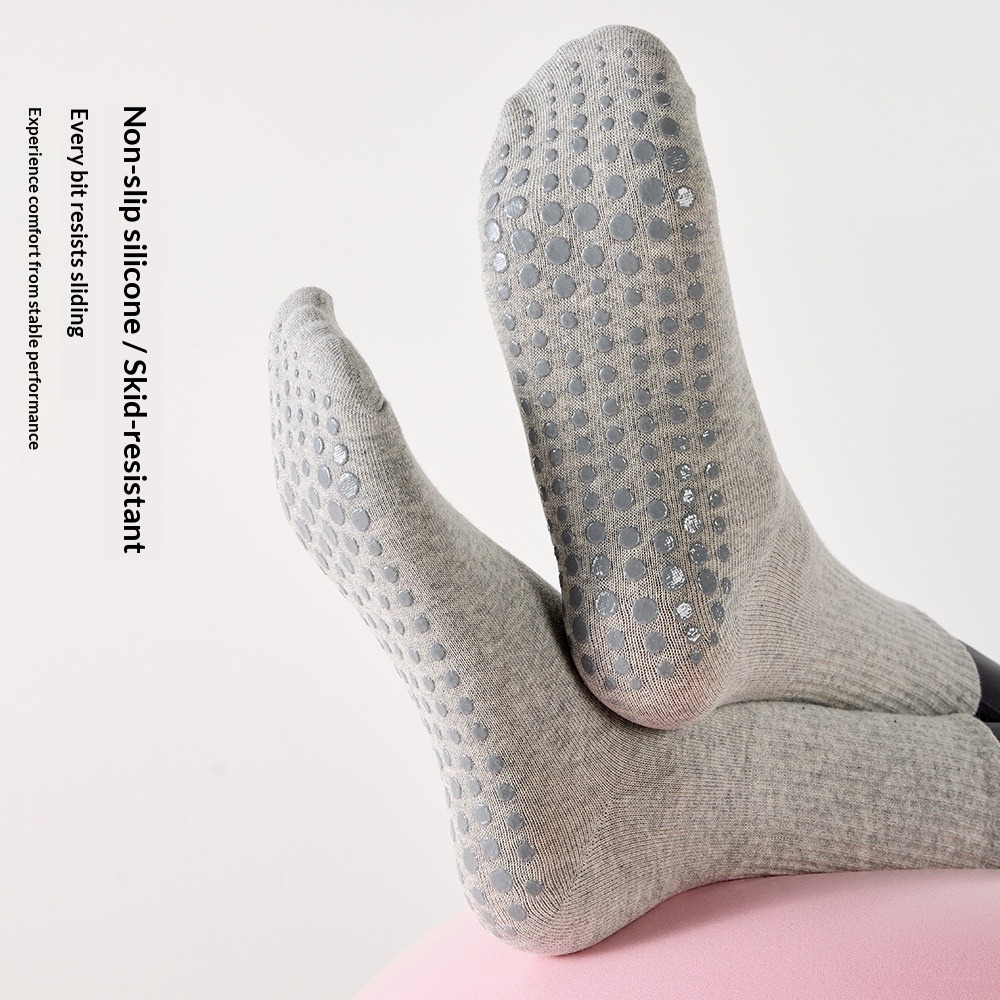 Women's Mid-Calf Sport Socks P - Yoga Fitness Pilates ulasan dan harga