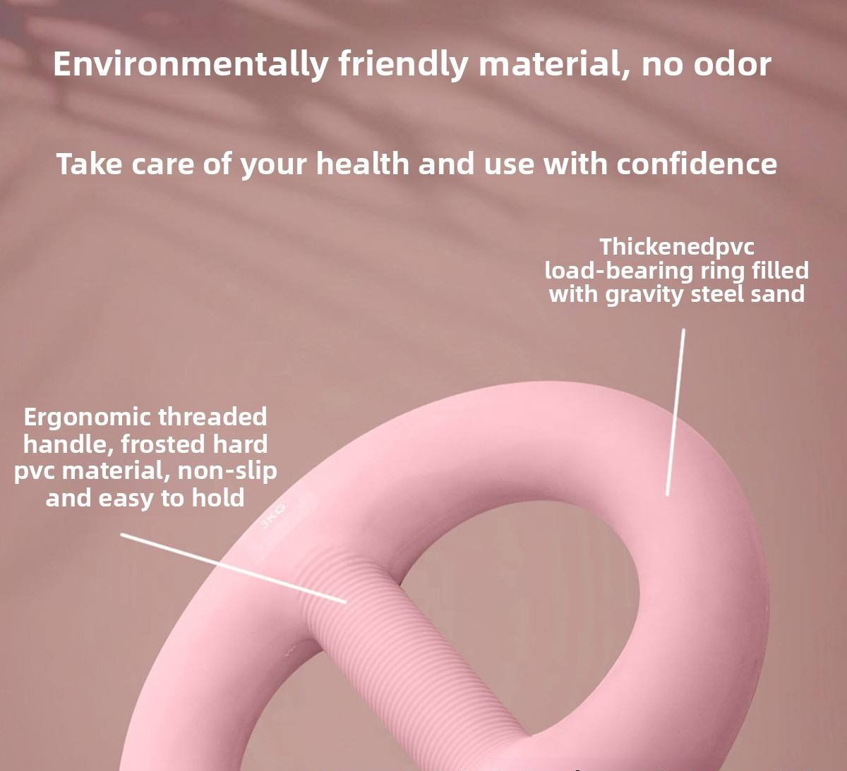 Durable PVC Soft Elliptical We - Yoga Fitness Ring ulasan dan harga