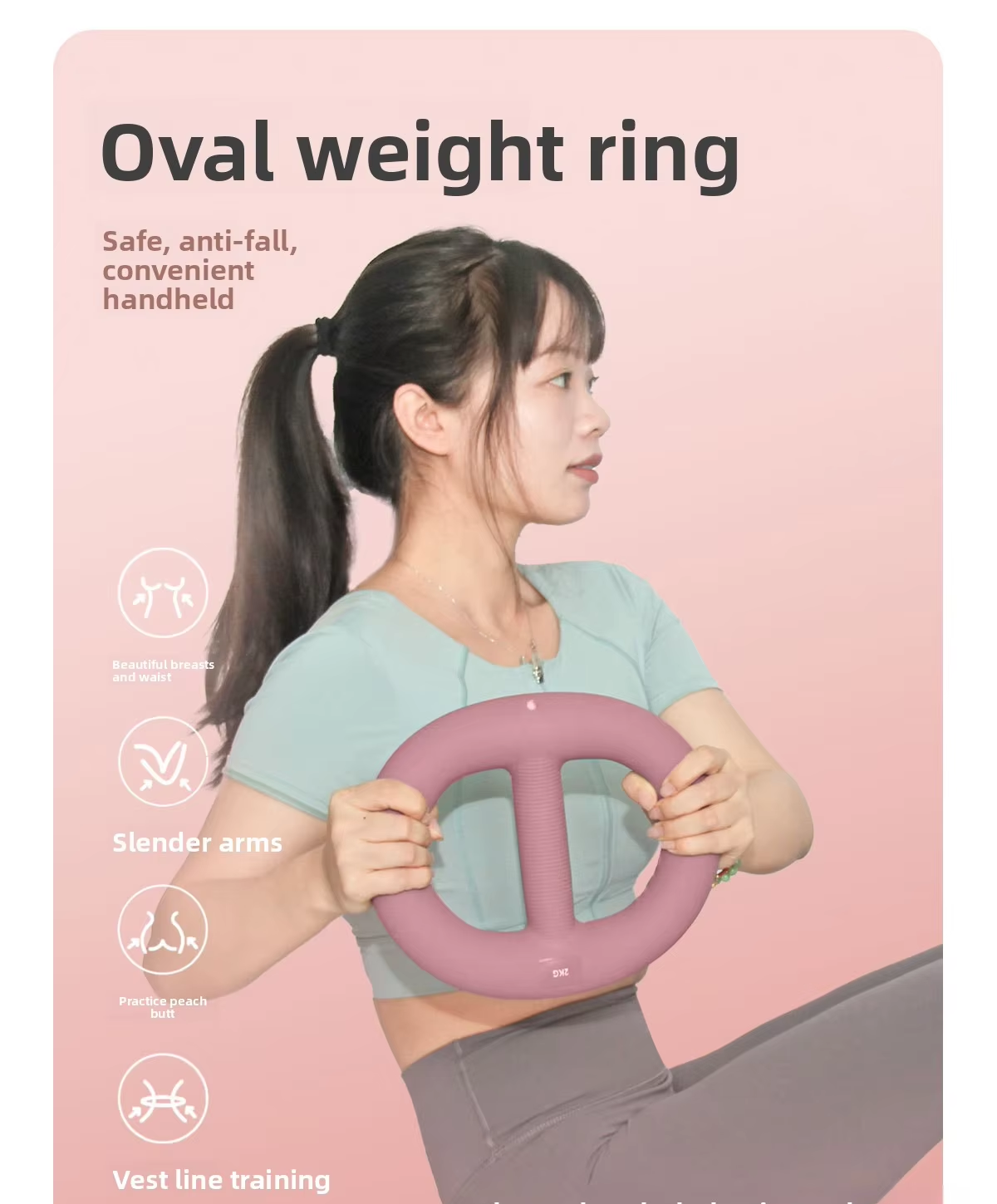 Durable PVC Soft Elliptical We - Yoga Fitness Ring ulasan dan harga