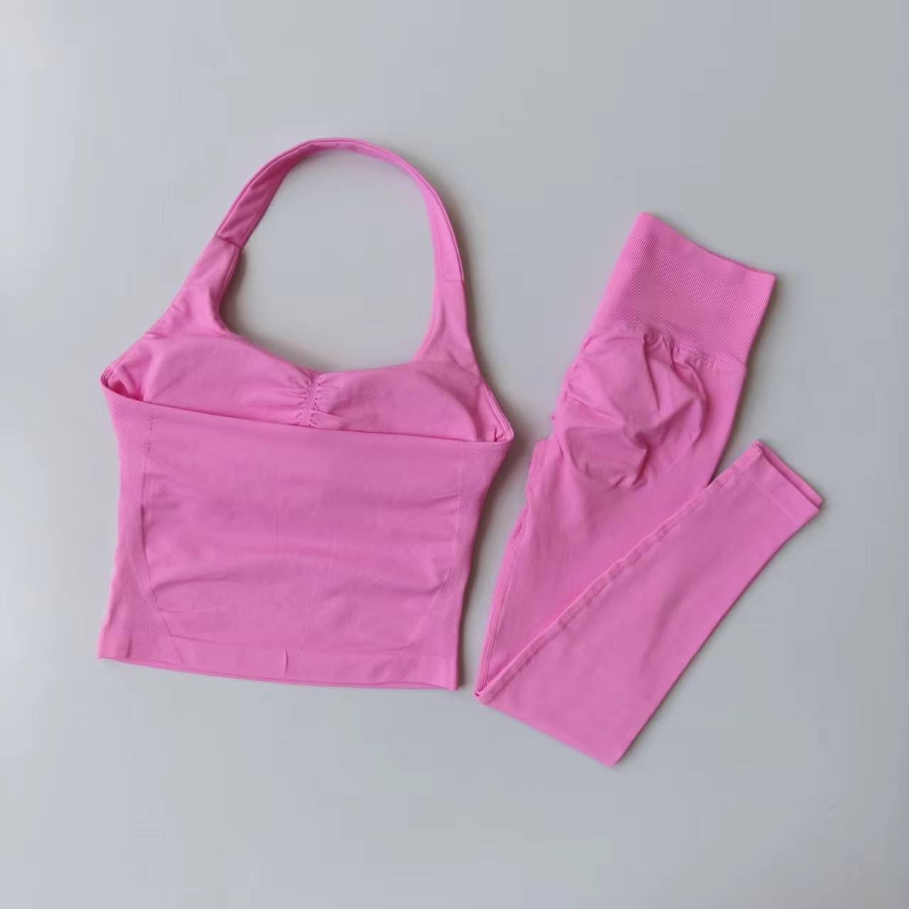 Seamless Yoga Sets Women Gym C - Yoga Fitness Kit ulasan dan harga