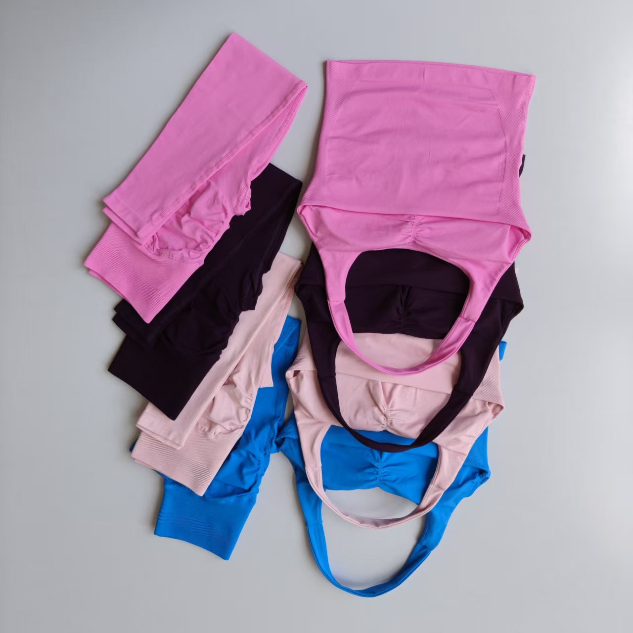 Seamless Yoga Sets Women Gym C - Yoga Fitness Kit ulasan dan harga