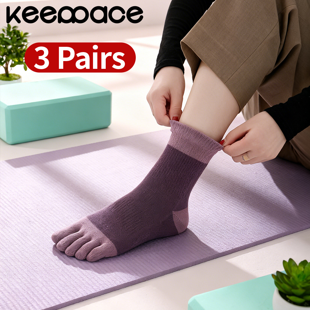 Keeppace 3 Pair Cotton Five To - Yoga Blocks ulasan dan harga