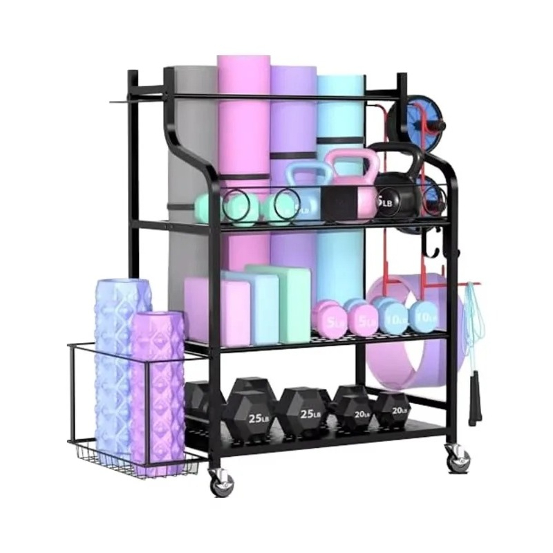 Home Fitness Equipment Organiz - Yoga Fitness Wheel ulasan dan harga