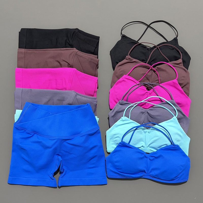 2 Piece Vision Gym Set Women Y - Yoga Fitness Outfit ulasan dan harga