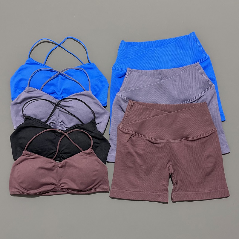 2 Piece Vision Gym Set Women Y - Yoga Fitness Outfit ulasan dan harga