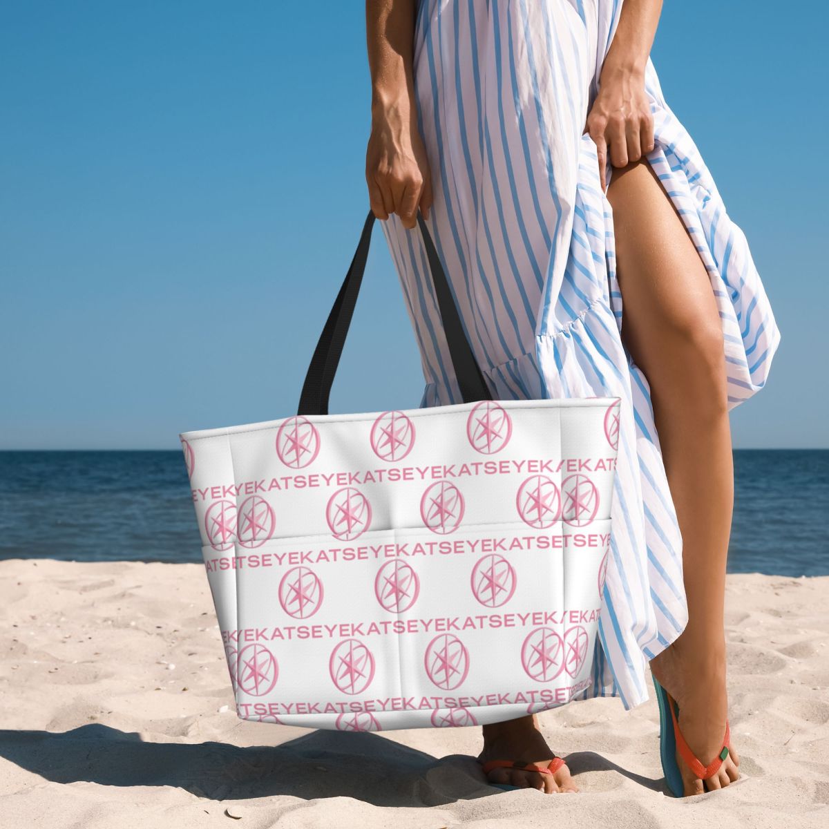 KATEYE Kpop Group Beach Tote B - Yoga Fitness Group ulasan dan harga