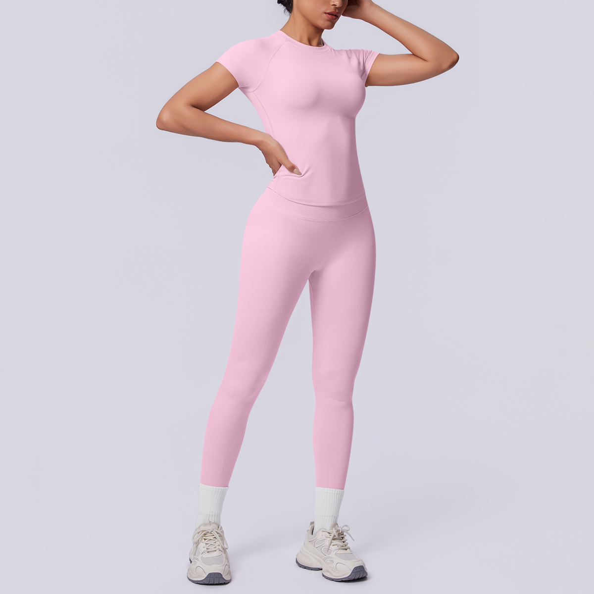 Rooftrellen New 2PCS/set Yoga  - Yoga Fitness Outfit ulasan dan harga