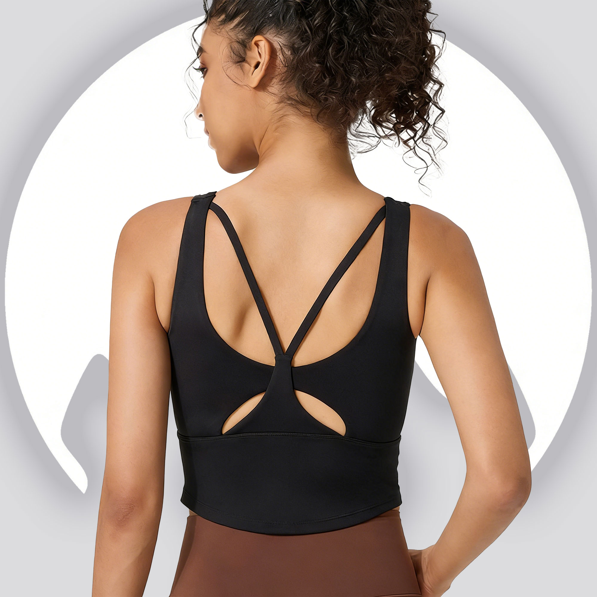 Women's Fixed Cup Yoga Sports  - Yoga Fitness Body ulasan dan harga