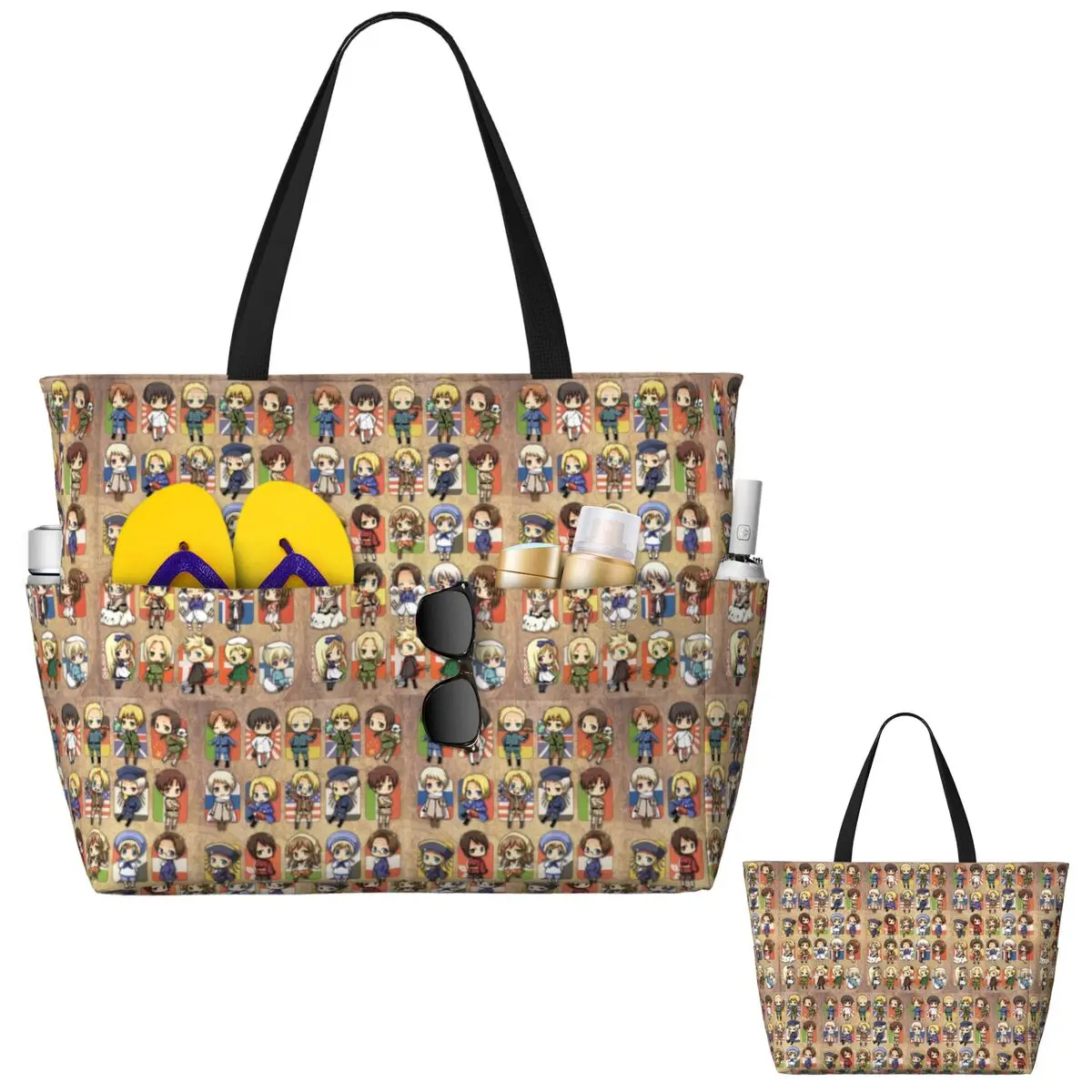 Hetalia Group Beach Tote Bag S - Yoga Fitness Group ulasan dan harga