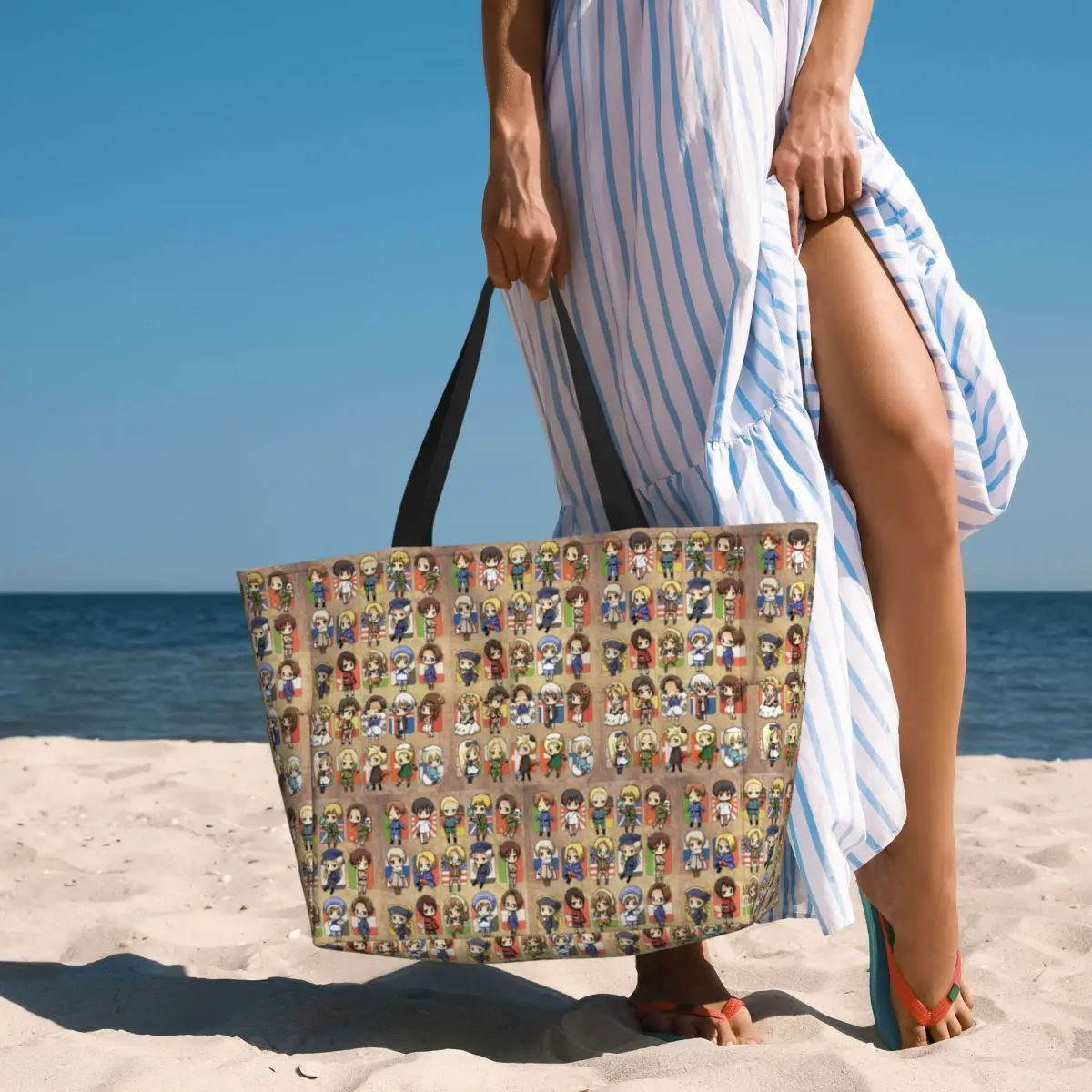 Hetalia Group Beach Tote Bag S - Yoga Fitness Group ulasan dan harga