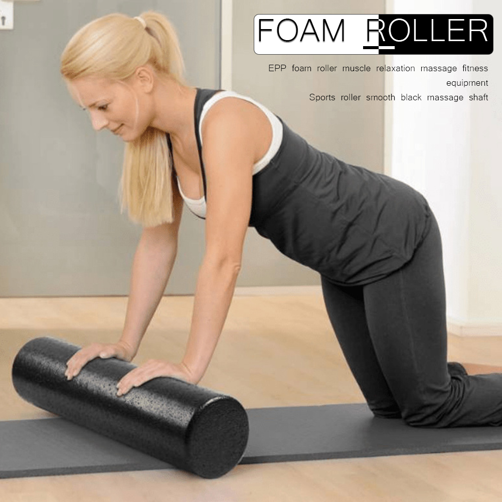 Yoga Block Pilates Foam Roller - Yoga Fitness Wheel ulasan dan harga