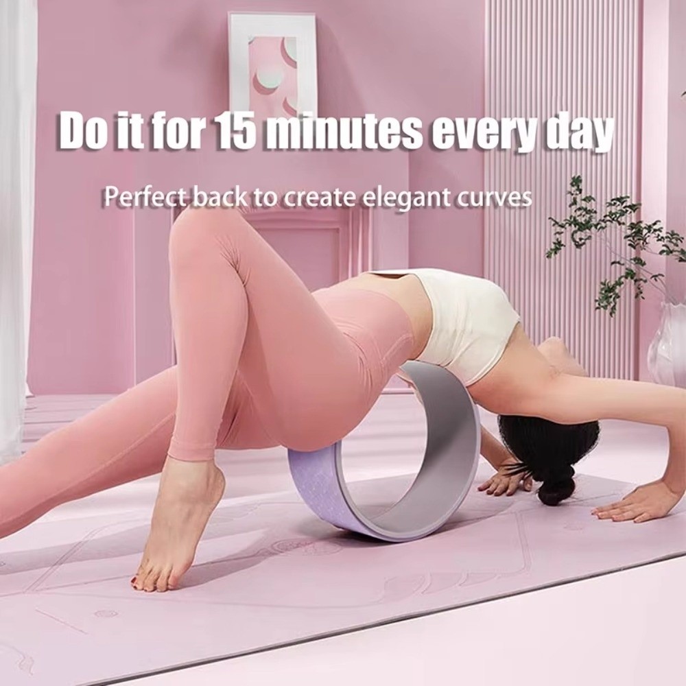 Muscle Massage Yoga Wheel Mult - Yoga Fitness Wheel ulasan dan harga