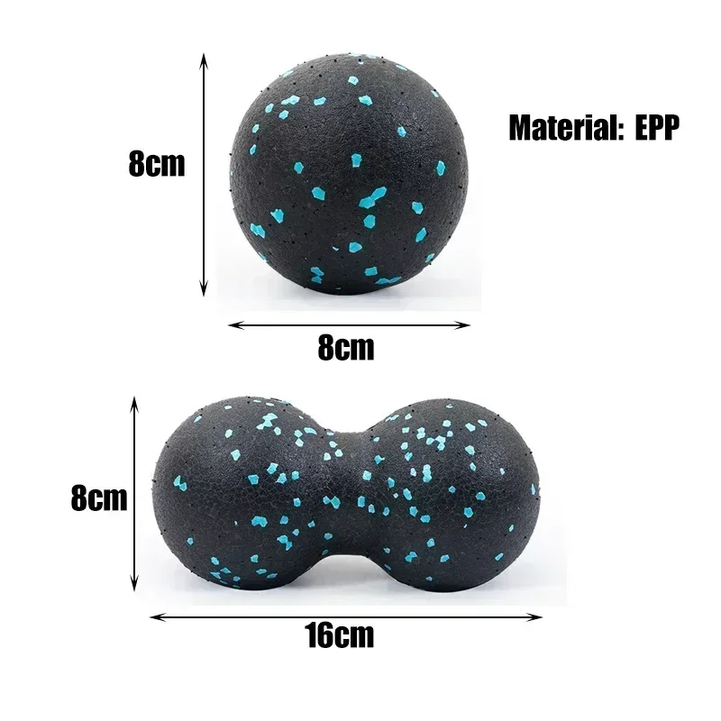 EPP Fascia Ball Peanut Massage - Yoga Fitness Ball ulasan dan harga