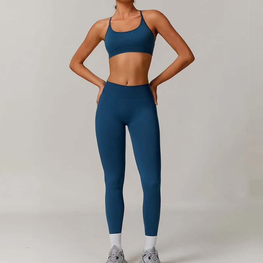 2PCS Yoga Seamless Set Sexy Gy - Yoga Fitness Kit ulasan dan harga